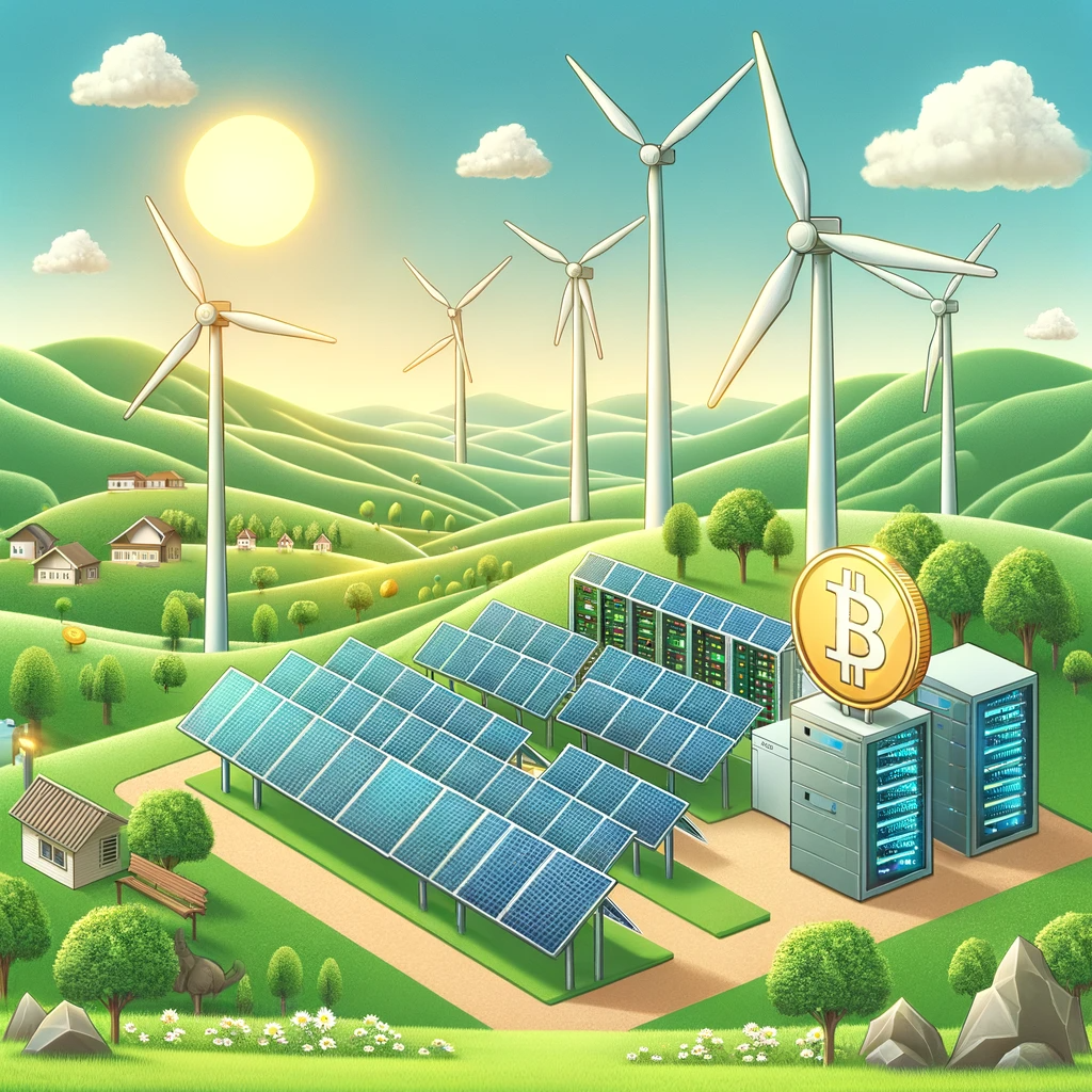 Bitcoin Mining Finds a Friend in U.S. Renewable Energy