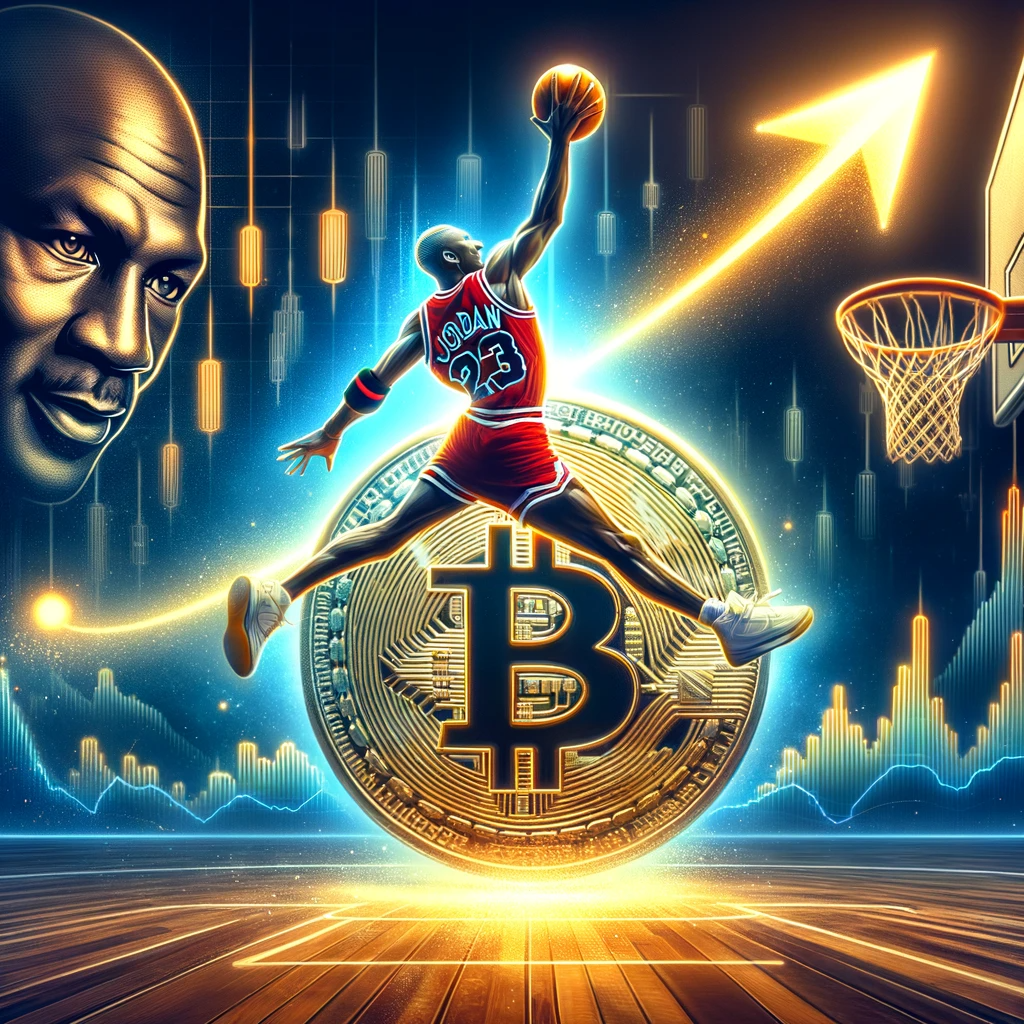 Bitcoin vs. Michael Jordan: A Game of Exponential Wealth Growth