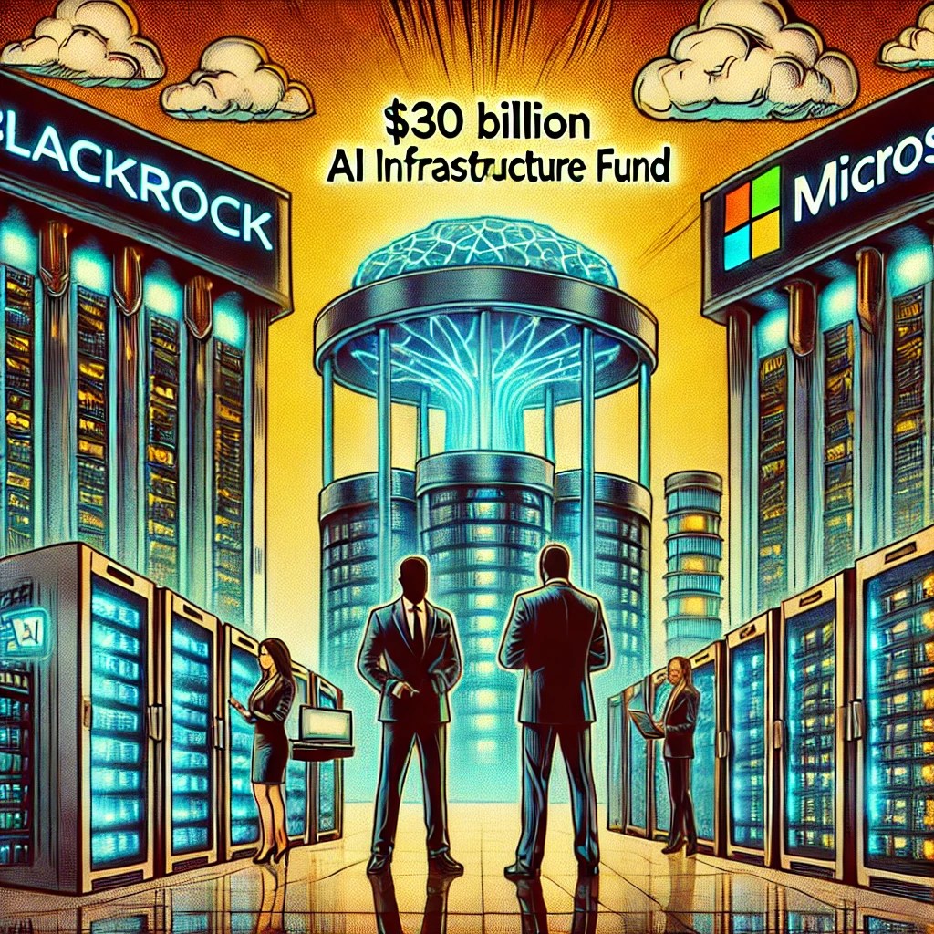 BlackRock and Microsoft Partner on $30 Billion AI Infrastructure&nbsp;Fund