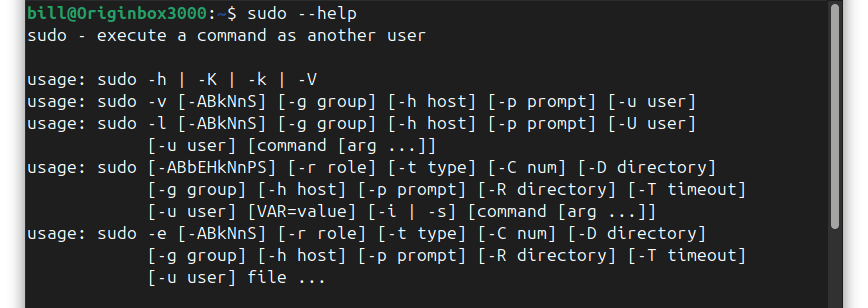 Command #1 – Sudo (Linux&nbsp;OS)