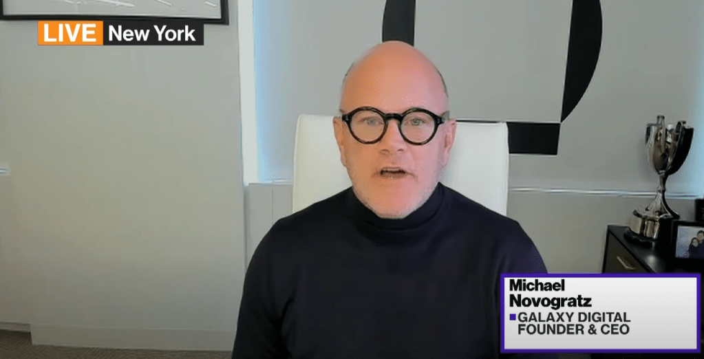 Galaxy Digital CEO Mike Novogratz Predicts $500K Bitcoin if U.S. Gets Strategic Bitcoin&nbsp;Reserve