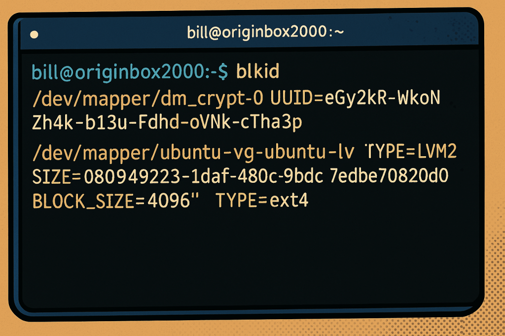 Command #15 – blkid (Linux&nbsp;OS)