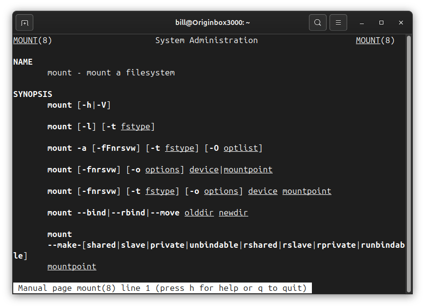 Command #18 – mount – (Linux&nbsp;OS)