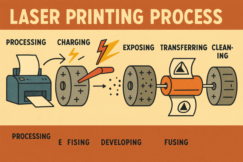 Laser Printing Process
