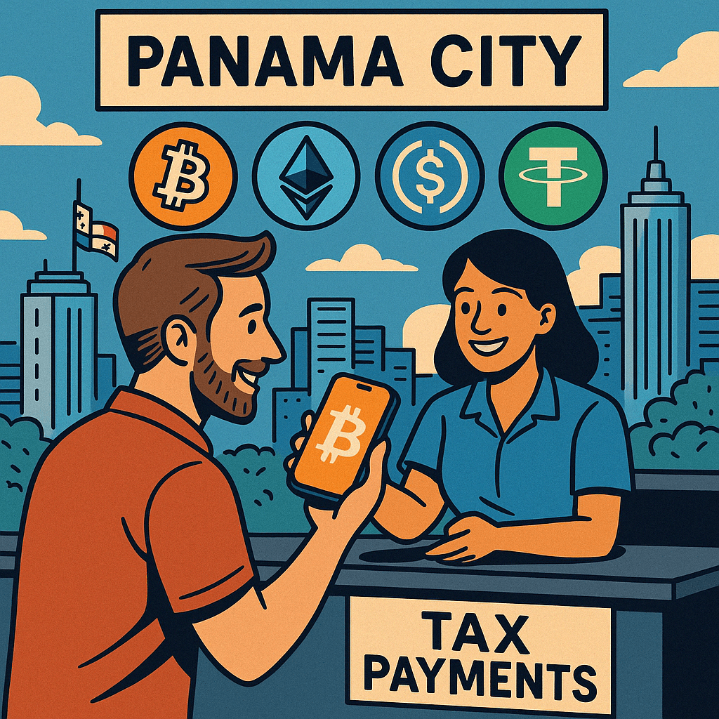 ​Panama City Embraces Cryptocurrency for Tax&nbsp;Payments​