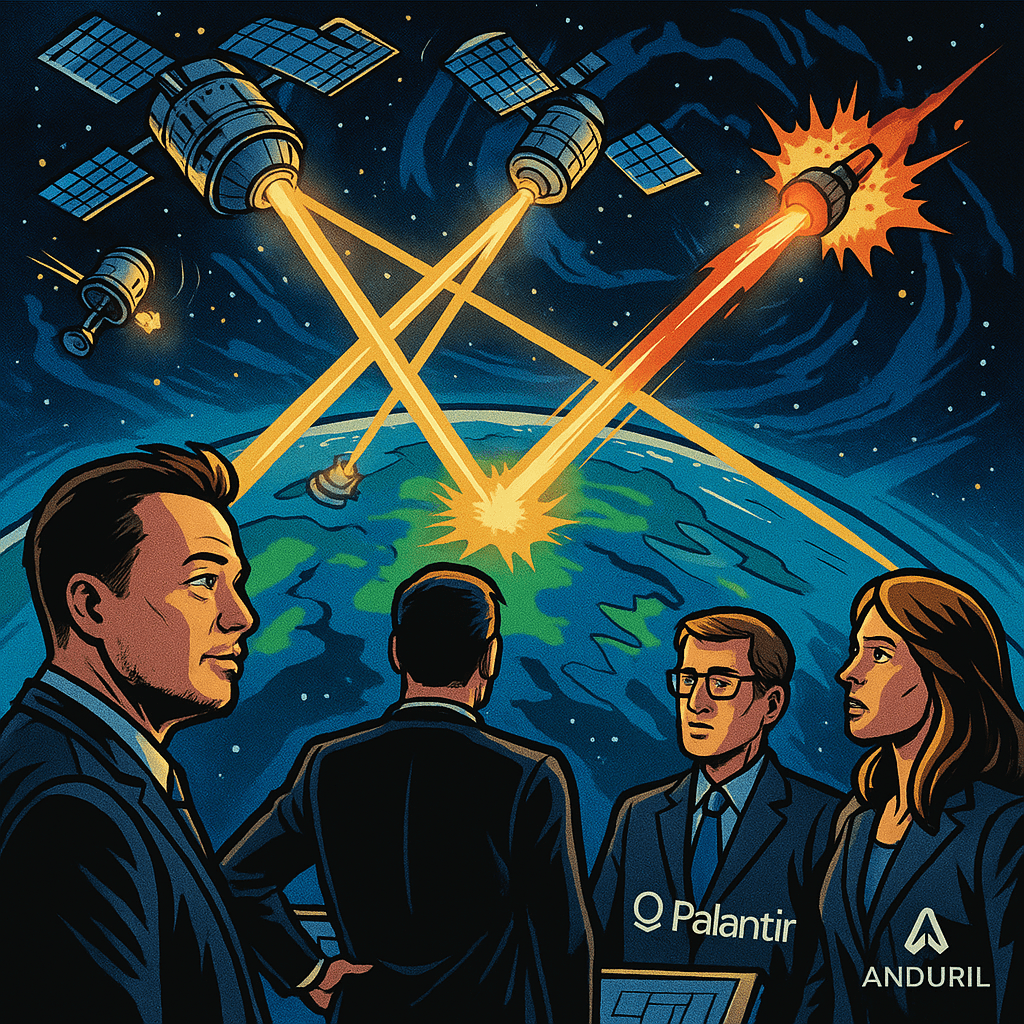 Palantir and Anduril Join SpaceX in Golden Dome Defense&nbsp;Initiative