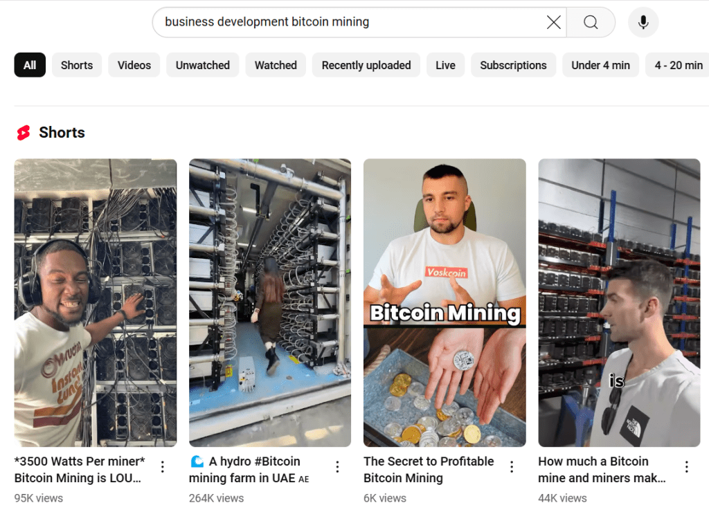 Business Development in Bitcoin&nbsp;Mining