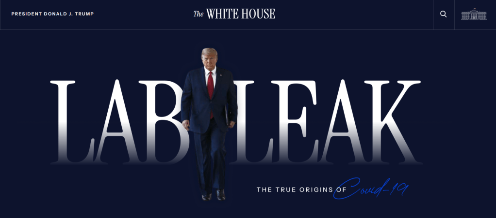 Trump Administration Revamps Website to Promote Covid Lab Leak&nbsp;Theory