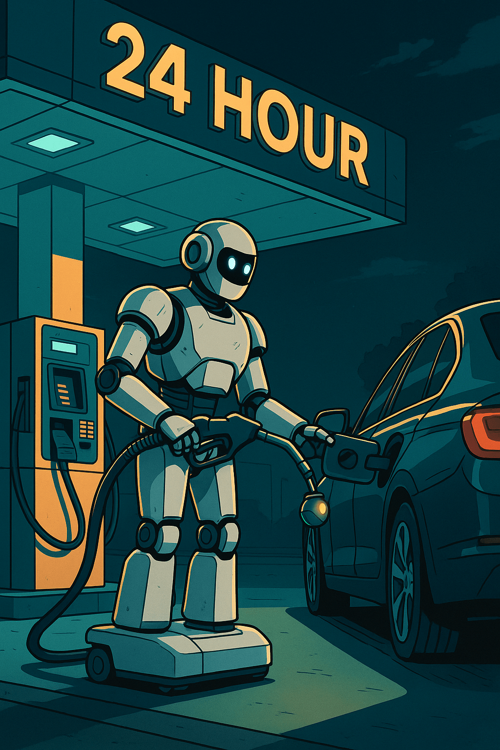 New Robotic Gas Station Introduced in&nbsp;China