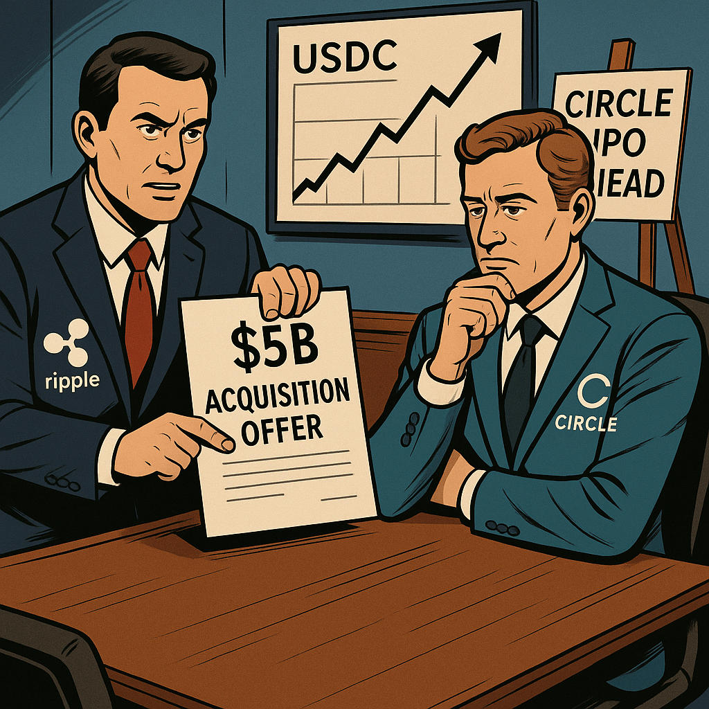 Ripple’s $5B Bid for Circle Rejected Amid IPO&nbsp;Plans