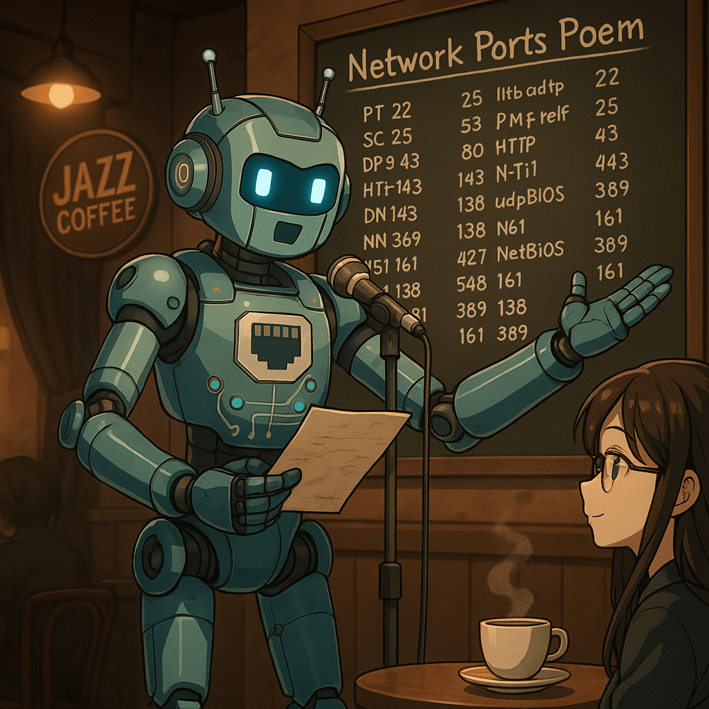 COMPTIA Network Port&nbsp;Poem