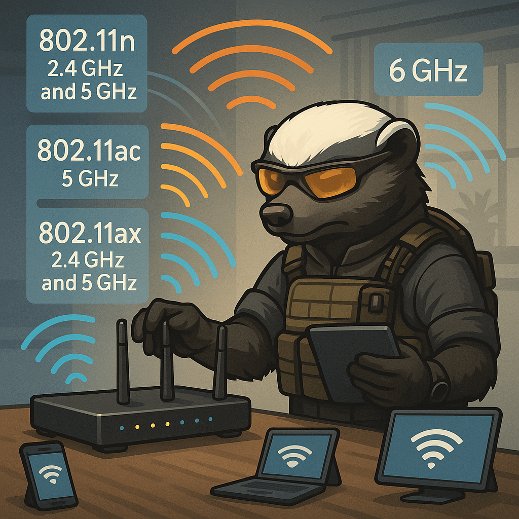Wi-Fi Standards and Frequency&nbsp;Bands
