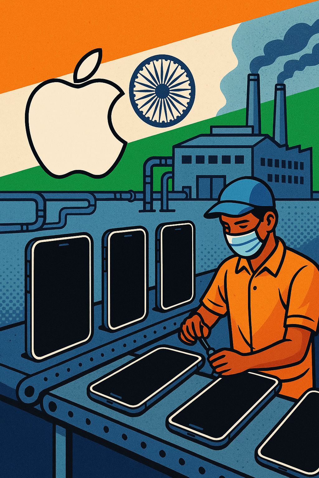 APPLE Sets 2026 Deadline To Build EVERY Us-Bound Iphone in&nbsp;India