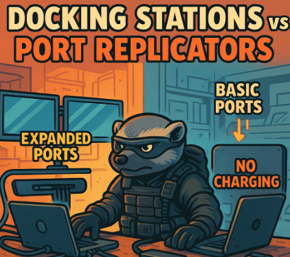 Docking Stations vs Port&nbsp;Replicators