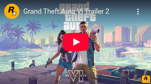 Rockstar Games Delays GTA VI Release to May 2026