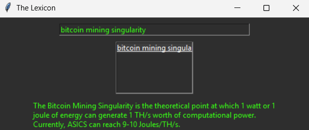 The Bitcoin Mining Singularity: A Thesis on The Future of Bitcoin Mining Energy Efficiency and it’s Possible Use&nbsp;Cases