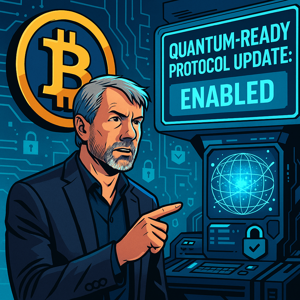Michael Saylor Says Bitcoin Can Be Upgraded for Quantum&nbsp;Security