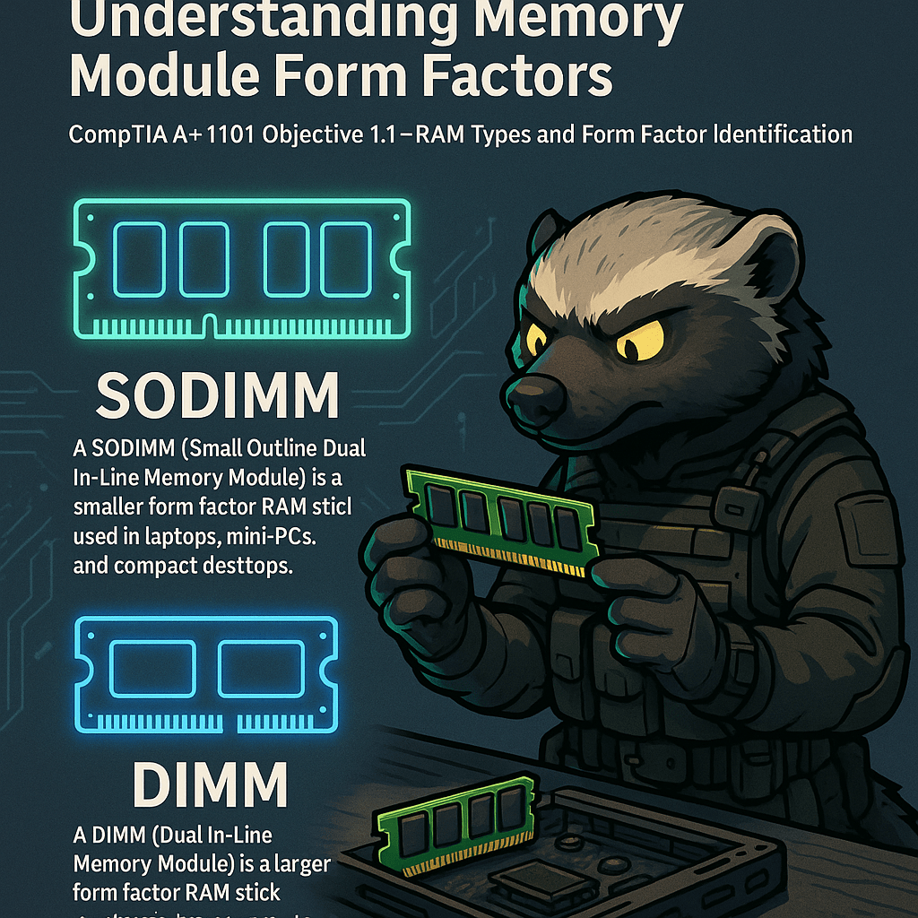 SODIMM vs DIMM: Understanding Memory Module Form&nbsp;Factors