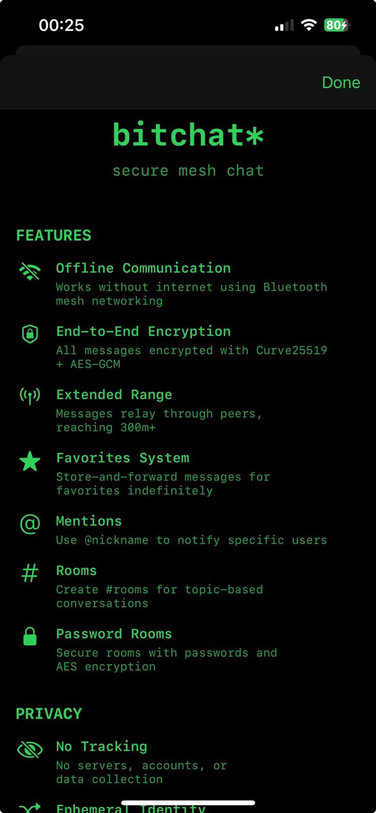 Jack Dorsey’s Bitchat Lets People Message Without Internet
