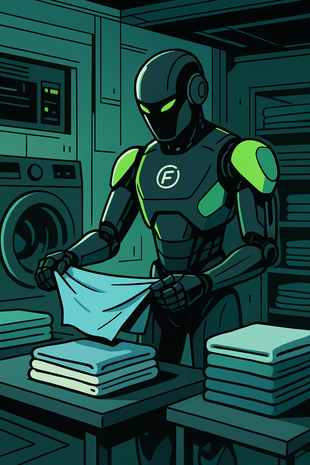 Figure AI Unveils a Humanoid Robot Folding Laundry Autonomously Using&nbsp;Helix