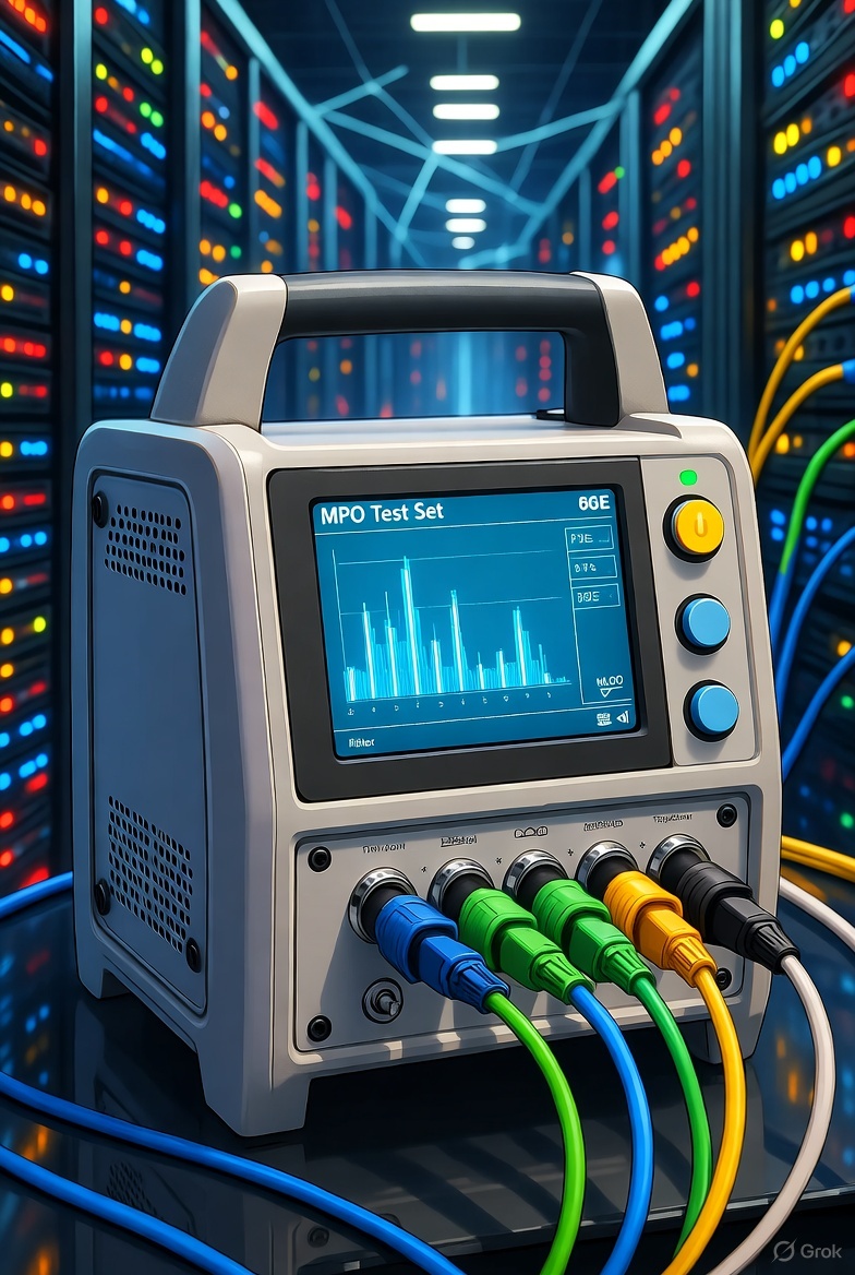 Fiber Optic Training: MPO Test Set – Bitcoin Versus
