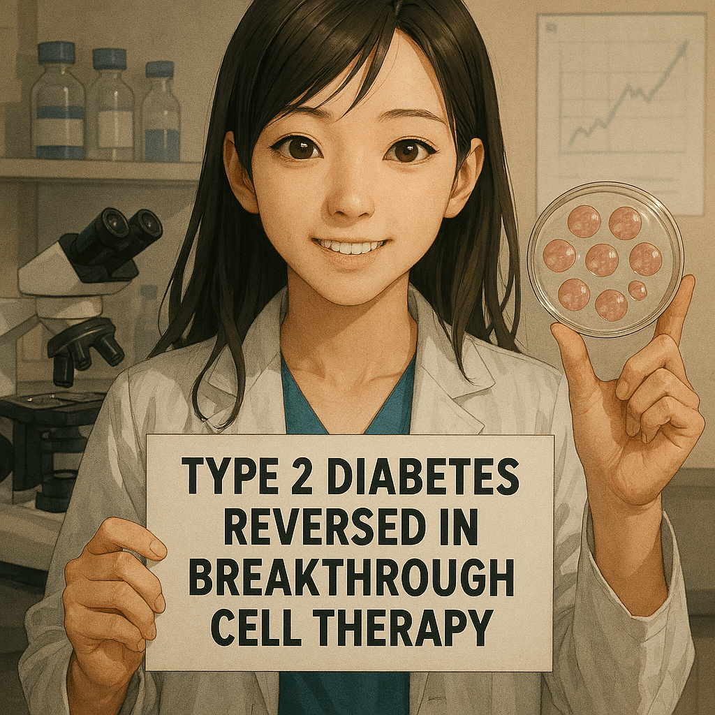 Type 2 Diabetes Reversed In Breakthrough Cell&nbsp;Therapy