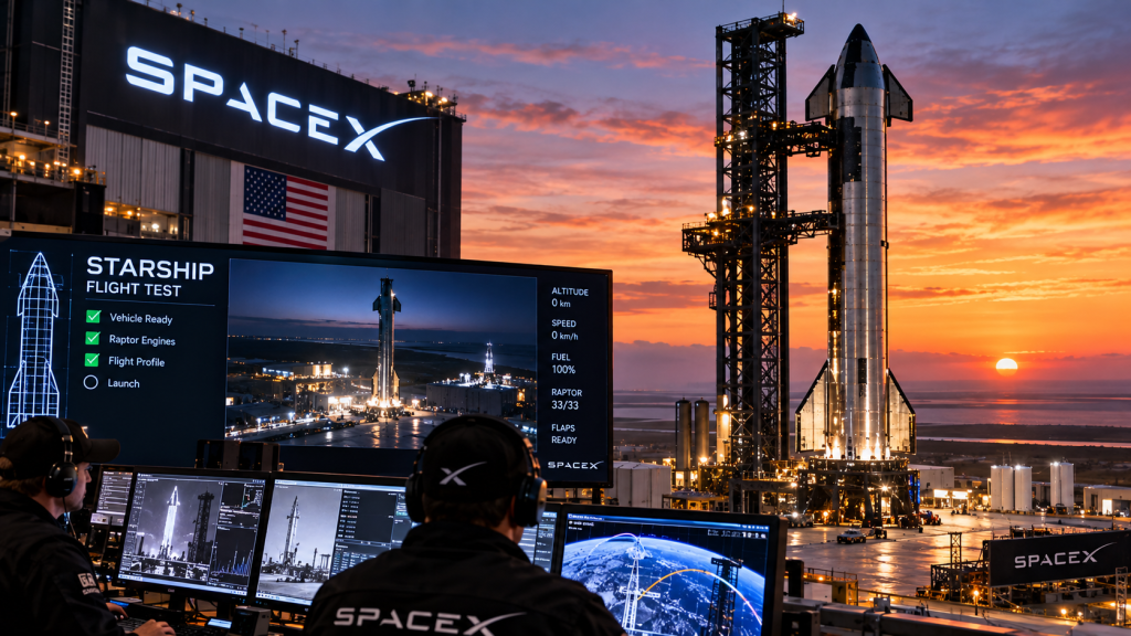Starship Reaches Orbit and Deploys 26 Starlink V3&nbsp;Satellites