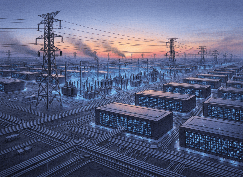 U.S. Data Centers Face 33 GW Power Shortfall by&nbsp;2028