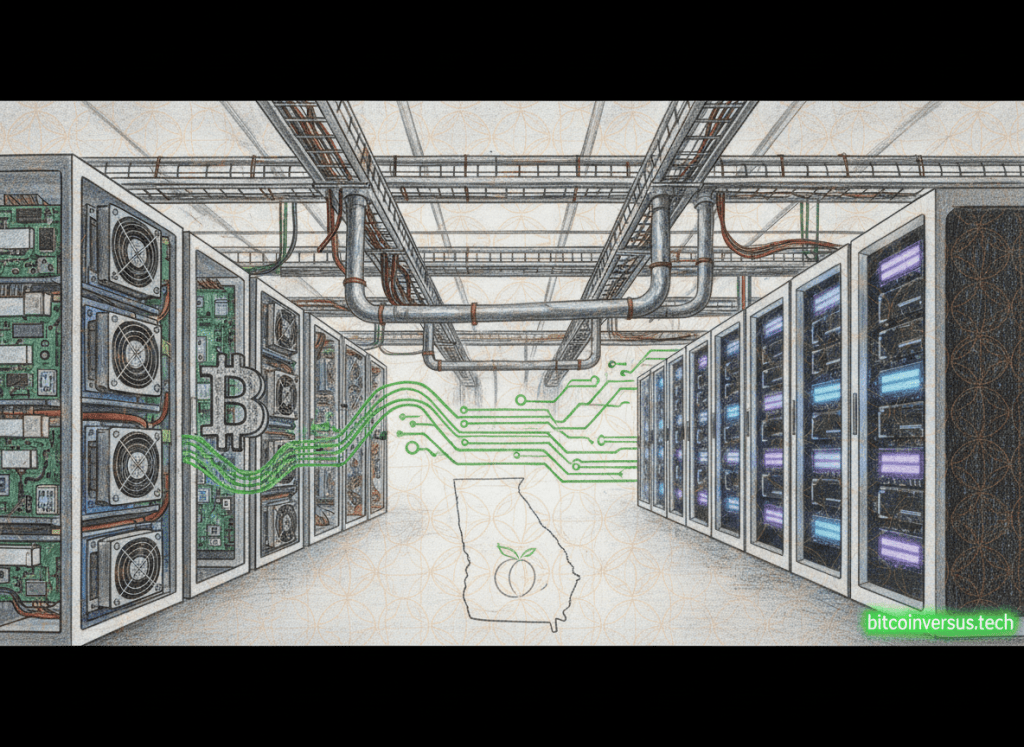 Bitcoin mining facility in Georgia converted in part to GPU AI compute infrastructure