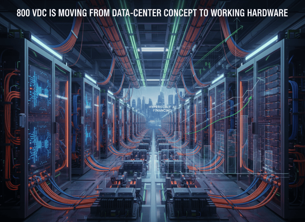 800 VDC Is Moving From Data-Center Concept to Working&nbsp;Hardware