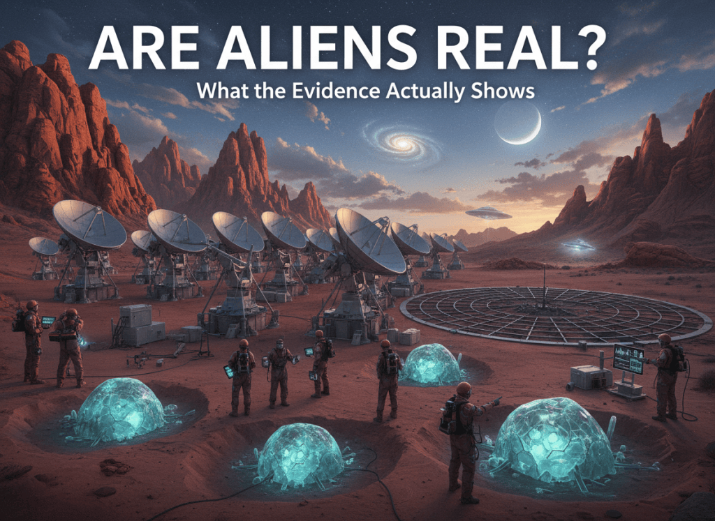 Are Aliens Real? What the Evidence Actually&nbsp;Shows