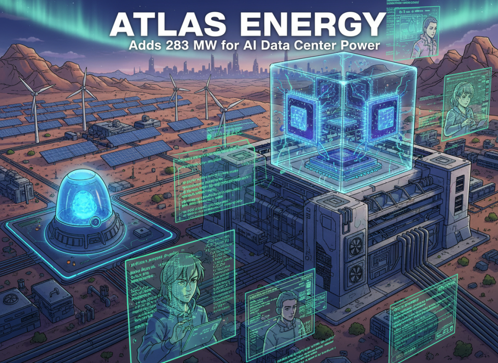 Atlas Energy Adds 283 MW for AI Data Center&nbsp;Power