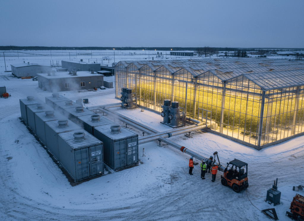 Canaan Begins Installing 3 MW Bitcoin Mining Heat-Recovery System at Manitoba&nbsp;Greenhouse