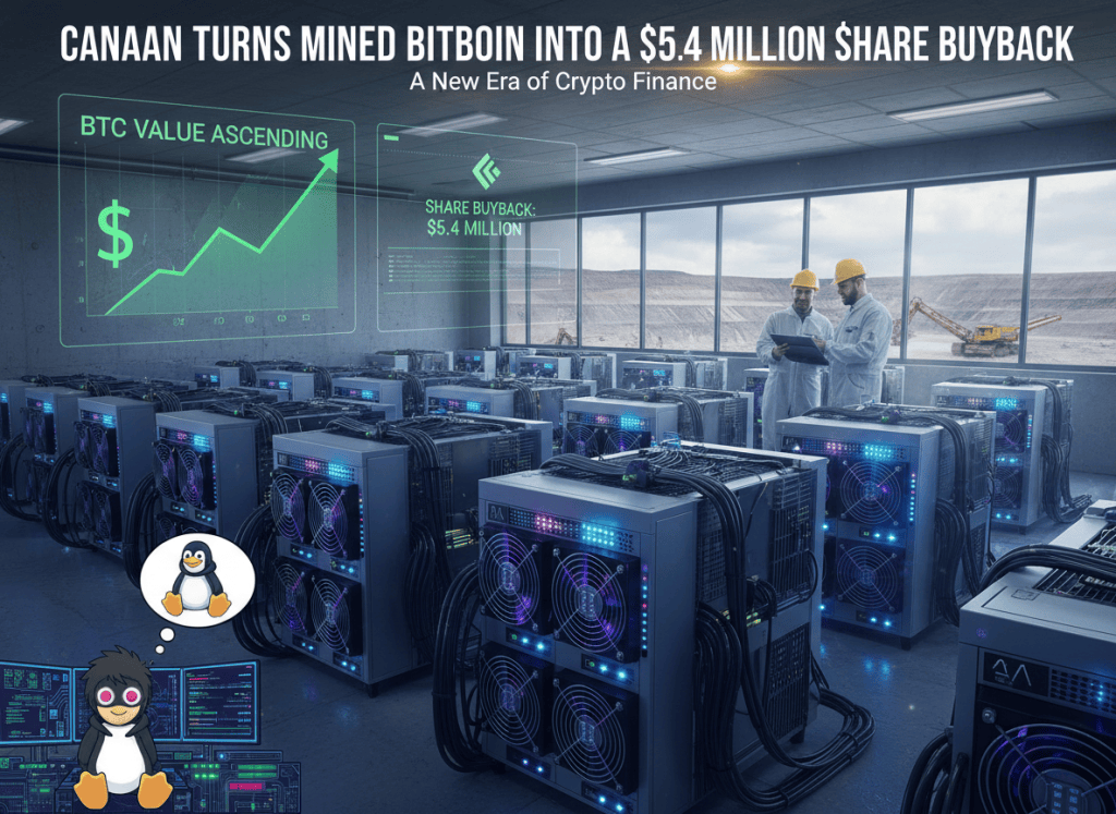 Canaan Turns Mined Bitcoin Into a $5.4 Million Share&nbsp;Buyback