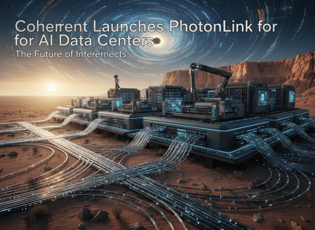 Coherent Launches PhotonLink for AI Data&nbsp;Centers