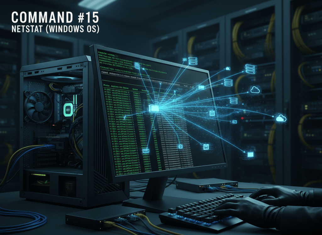 Command #15 – netstat (Windows&nbsp;OS)