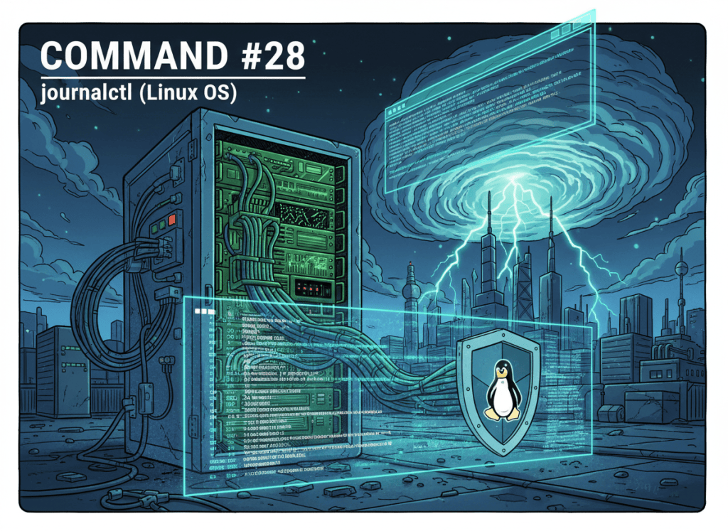 Command #28 – `journalctl` (Linux&nbsp;OS)