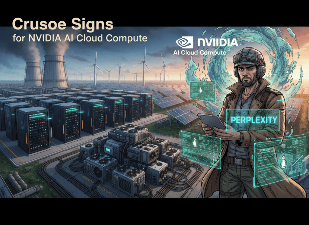 Crusoe Signs Perplexity for NVIDIA AI Cloud&nbsp;Compute