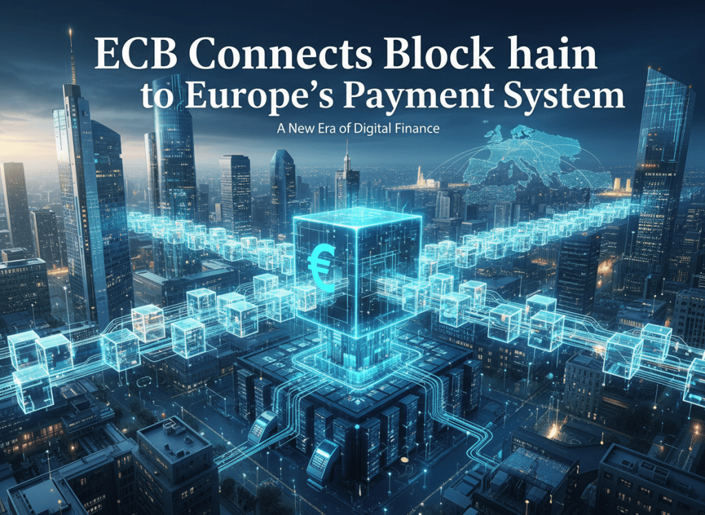 ECB Connects Blockchain to Europe’s Payment&nbsp;System