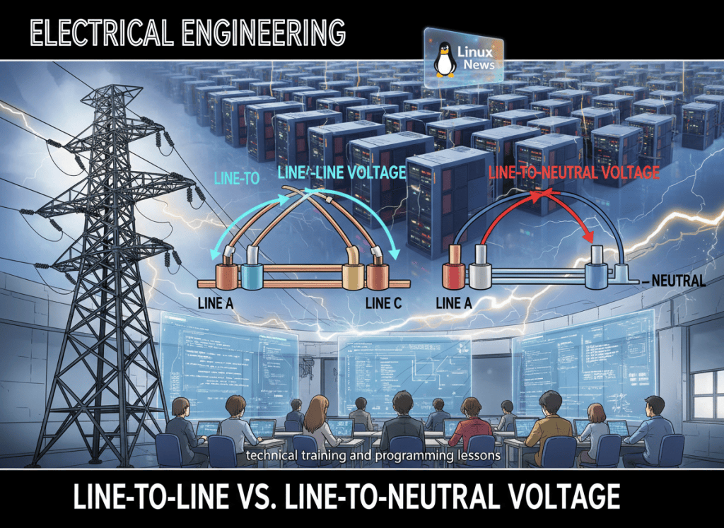 Electrical Engineering: Line-to-Line vs. Line-to-Neutral&nbsp;Voltage