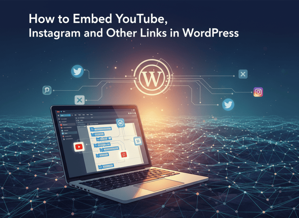 How to Embed YouTube, X, Instagram and Other Links in&nbsp;WordPress