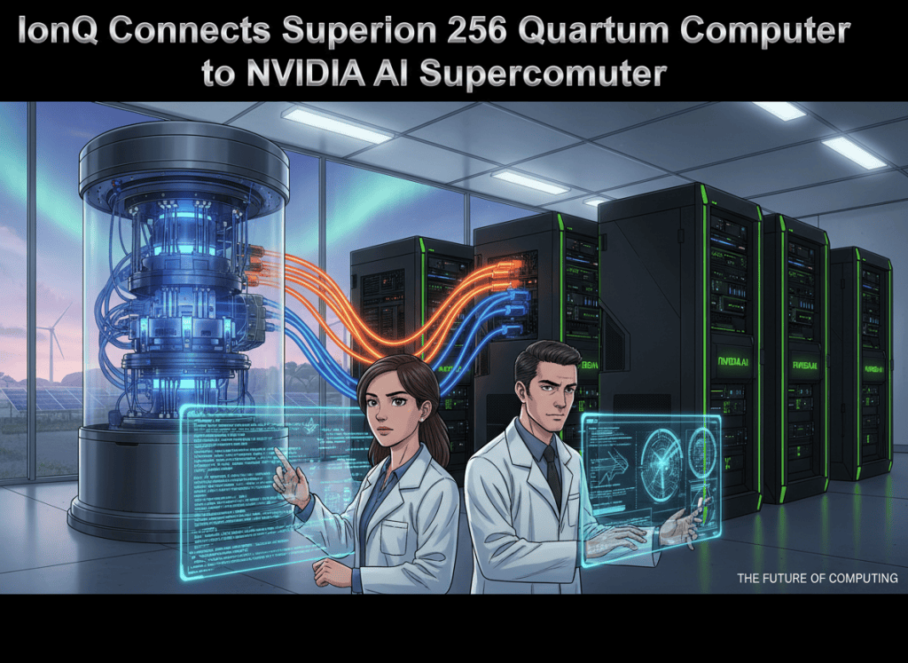 IonQ Connects Superion 256 Quantum Computer to NVIDIA AI&nbsp;Supercomputer