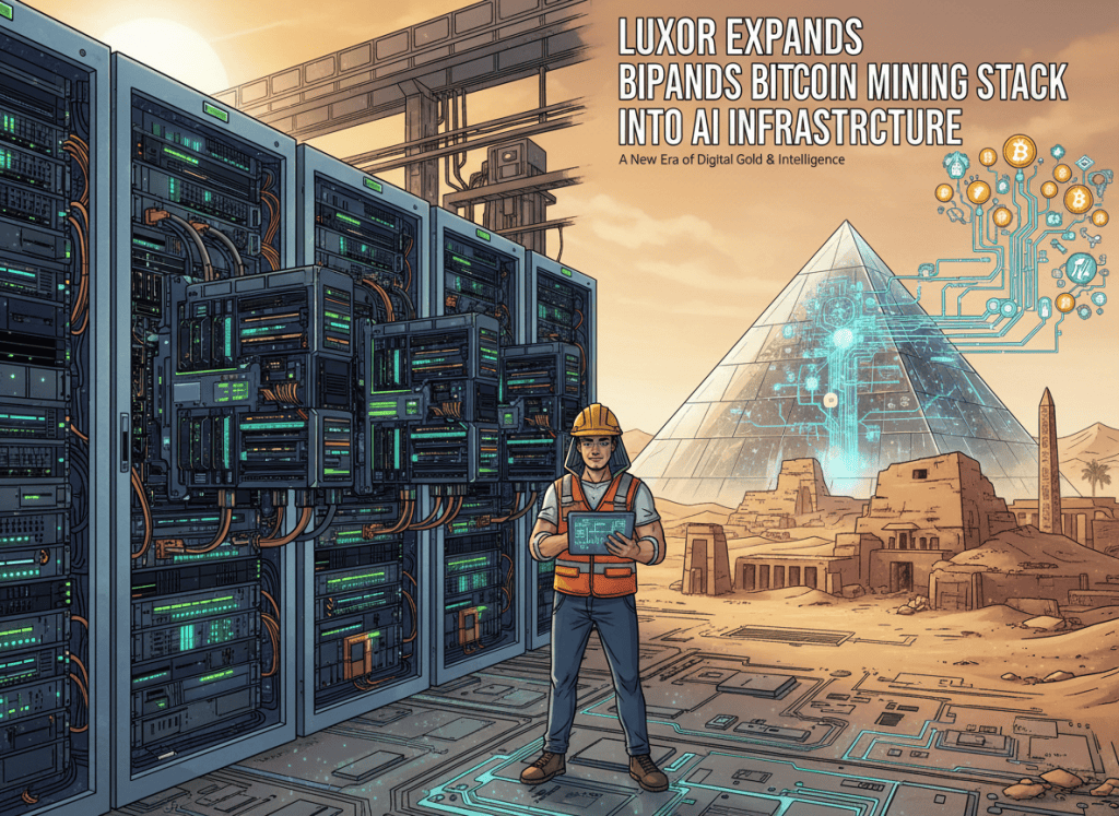 Luxor Expands Bitcoin Mining Stack Into AI&nbsp;Infrastructure