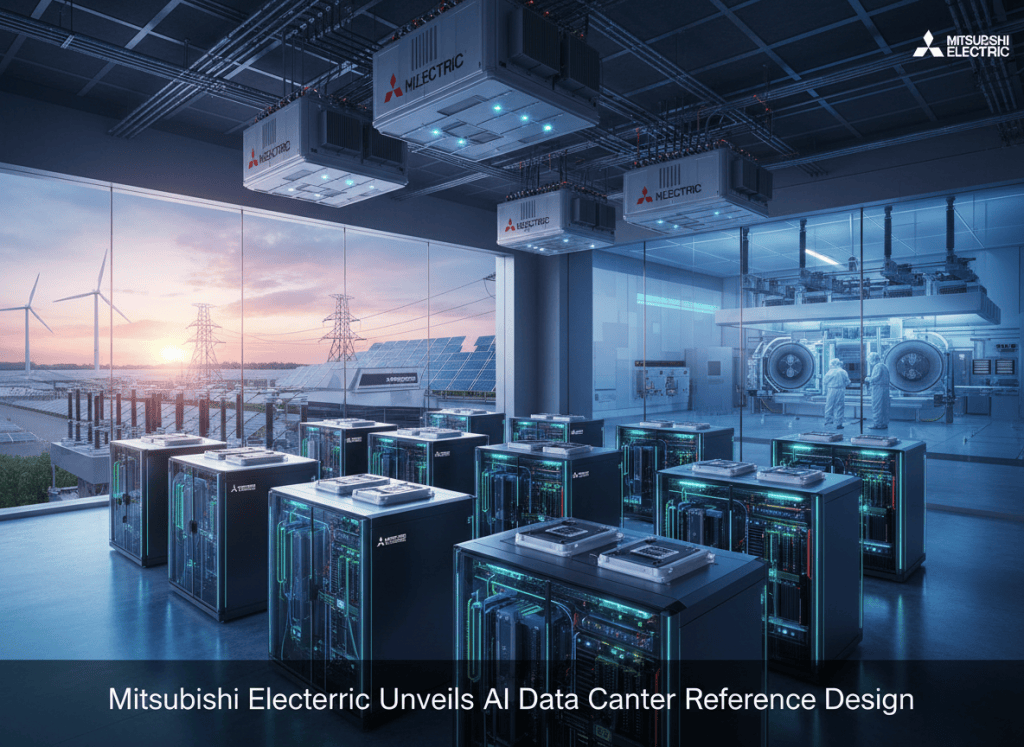 Mitsubishi Electric Unveils AI Data Center Reference&nbsp;Design