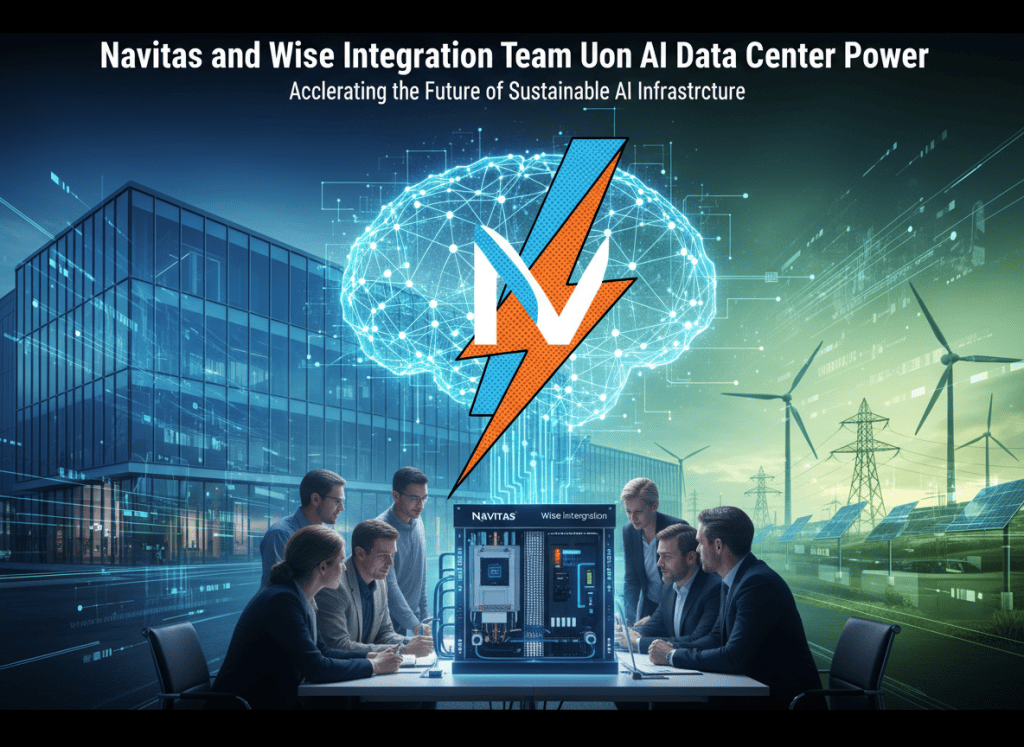 Navitas and Wise Integration Team Up on AI Data Center&nbsp;Power