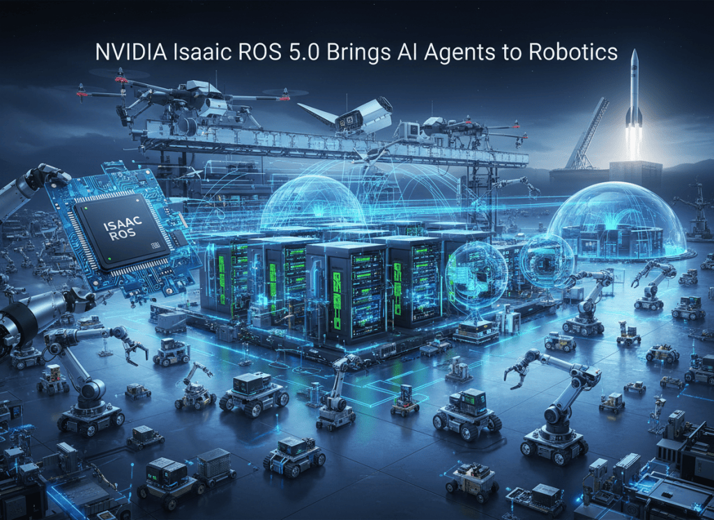 NVIDIA Isaac ROS 5.0 Brings AI Agents to&nbsp;Robotics