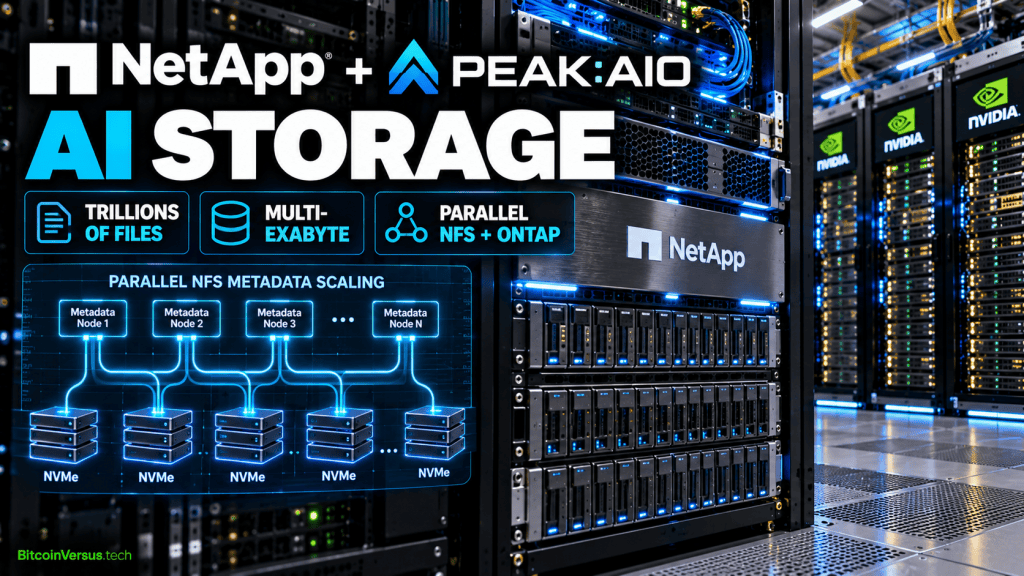 NetApp and PEAK:AIO parallel NFS storage architecture for large AI GPU clusters