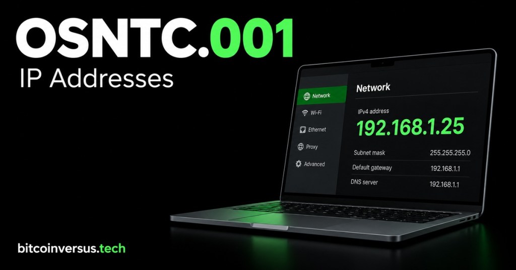 OSNTC.001: IP Addresses