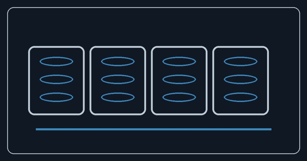 Original technical cover illustrating Linux disk space and storage volumes