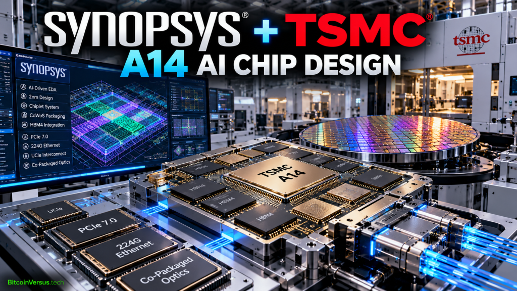 Synopsys and TSMC A14 AI chip design with HBM4, UCIe, PCIe 7.0 and Ethernet
